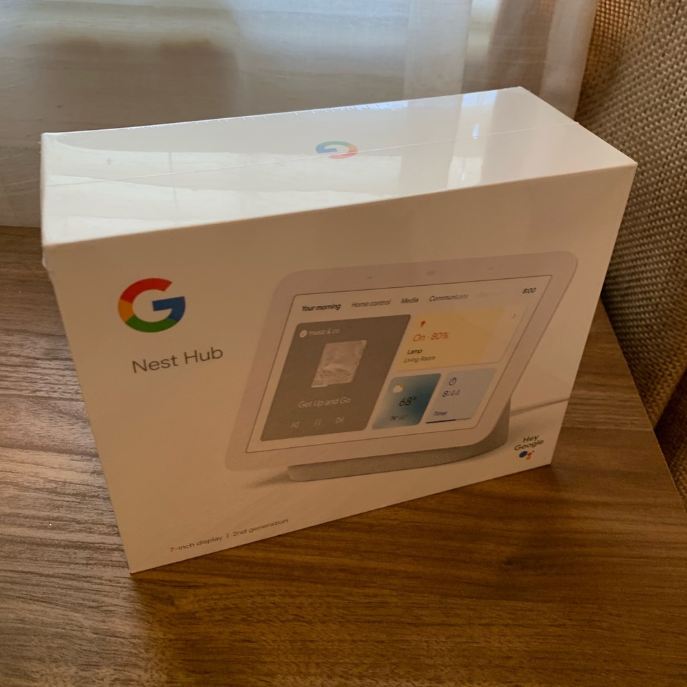 Google Nest Hub (2nd Gen) Smart Display (NWT)